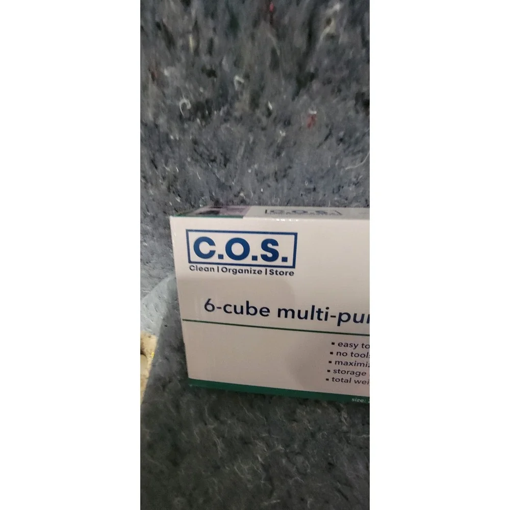 6-Cube Multi-Purpose‎ Storage Rack New in Box
